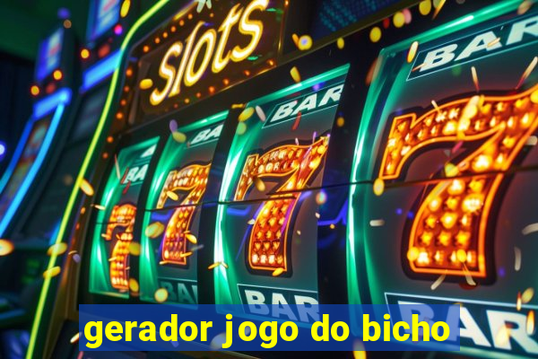 gerador jogo do bicho